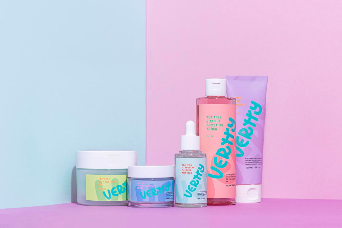 Prodotti skincare Vertty